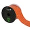 2.5" x 6.6yd. Orange Glow-in-the-Dark Wired Glitter Taffeta Ribbon by Celebrate It®